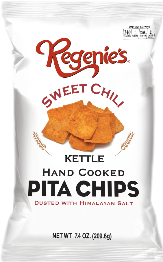 Regenie's Pita Chips Sweet Chili 7.4oz 12ct